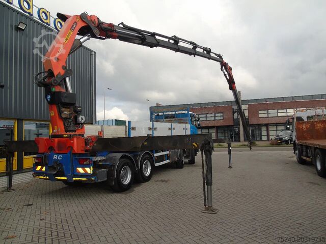 Vrachtwagen met kraan Scania G480 4 axle + palfinger crane PK74002 + JIB