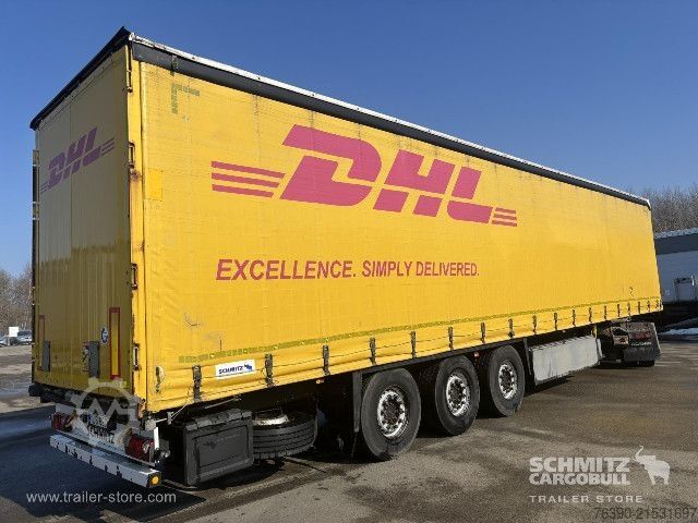 Open semitrailer with tarp Schmitz Cargobull Semitrailer Curtainsider Standard