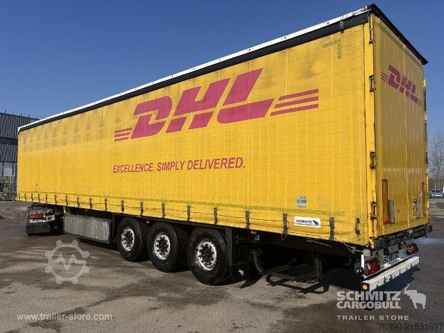 Open semitrailer with tarp Schmitz Cargobull Semitrailer Curtainsider Standard