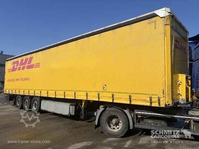 Open semitrailer with tarp Schmitz Cargobull Semitrailer Curtainsider Standard