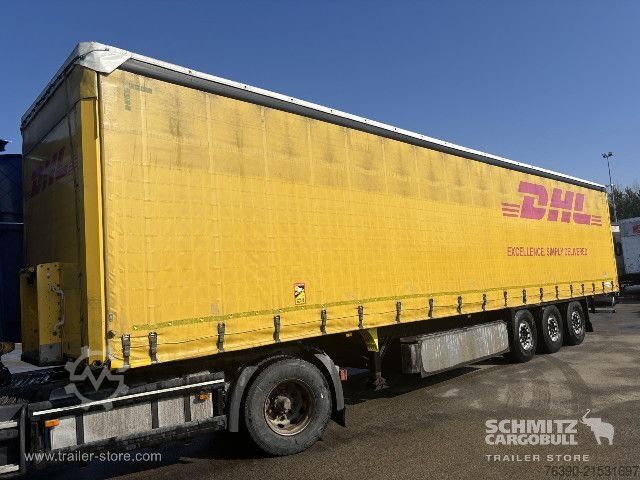Open semitrailer with tarp Schmitz Cargobull Semitrailer Curtainsider Standard