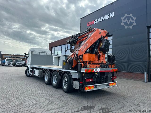 Vrachtwagen met kraan Scania R490 8x4 Tridem Fassi F660 + Fly Jib Euro 6