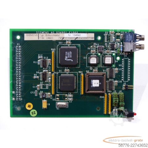 Component  Siemens Trumpf AG G34901-F1002-H2-B2 / 134592 Bitbusmodul
