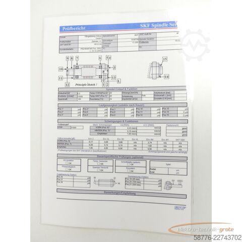 Componente SKF N-1039796/6 Spindel - ! -