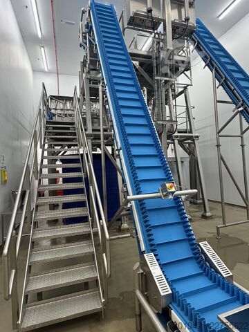 2 x verpakkingslijnen, voorheen gebruikt als saladelijnen Multipond, GIC, VH packing Packing lines