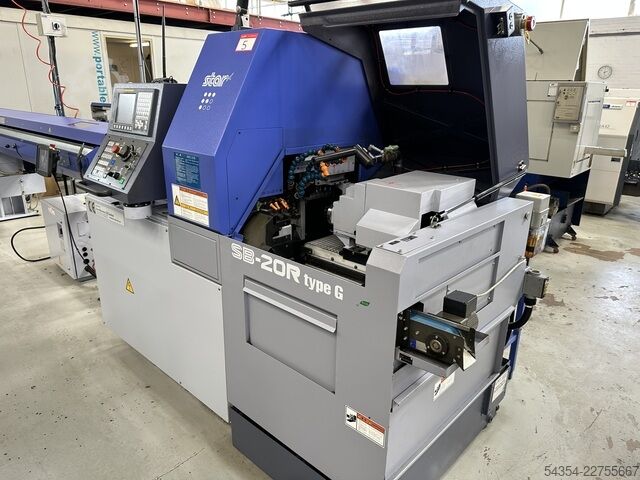 Torno automático de cabezal móvil STAR Micronics SB-20R Type G