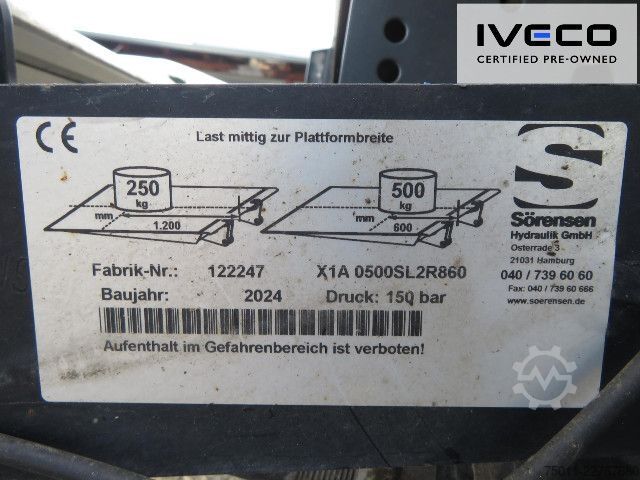 Furgone chiuso IVECO Daily 35C16 Koffer/LBW Klima, Zwillingsreifen
