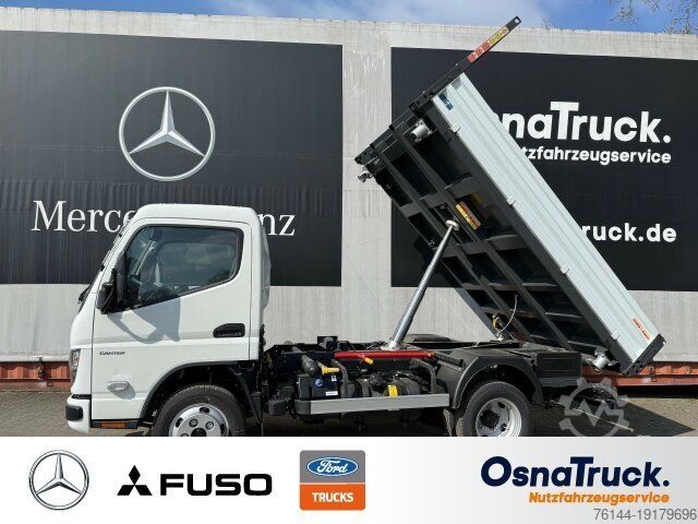 Driezijdige kipper bestelwagen MITSUBISHI 6S15 3-Seitenkipper Klima, AHK 3,5t,Nutzl.2800KG