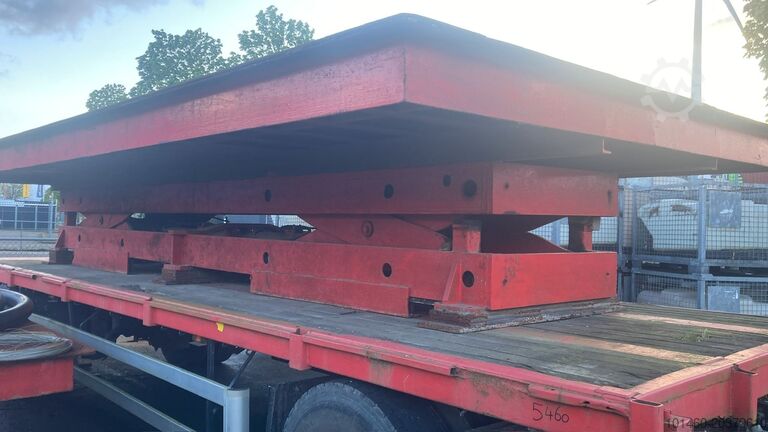 2x schaarlift heftafel hefbokken 15 ton smicon hb15t