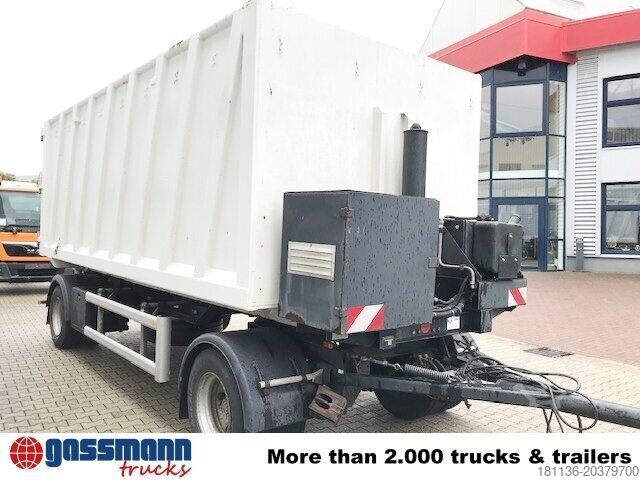 Dreiseitenkipper Anhänger Hüffermann HDK 1860 Hinterkippmulde ca. 28m³ mit