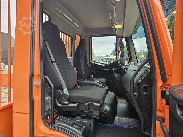 Bergingsvoertuig Iveco 8-160L OPRIJ / MACHINE TRANSPORT