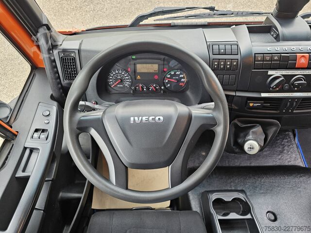 Bergingsvoertuig Iveco 8-160L OPRIJ / MACHINE TRANSPORT