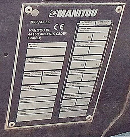 Articulated boom lift Manitou 160ATJ