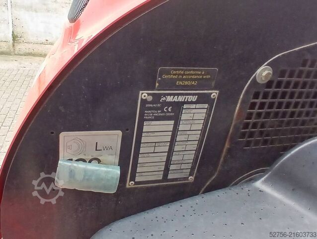 Articulated boom lift Manitou 160ATJ