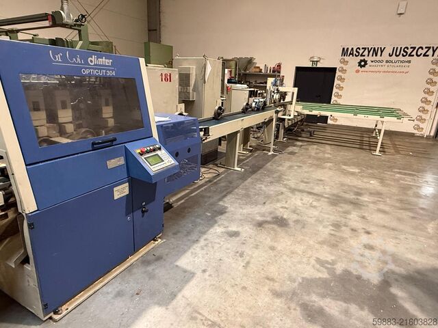 Optimization cross cut line Grecon Dimter OptiCut 304R