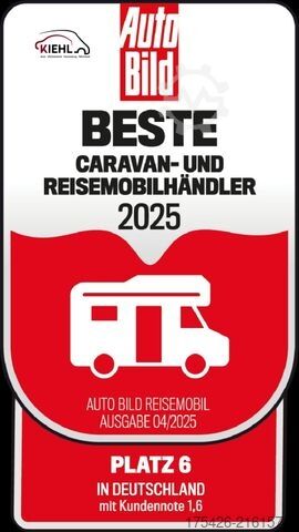 Semi-integrated camper BÜRSTNER Lyseo Time T 690 G *SAT+TV*Sommer + Winterräder*