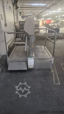 Gennemgangs dobbeltretnings-hygiejnestation STORM 