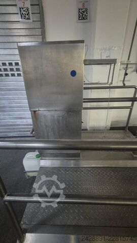 Gennemgangs dobbeltretnings-hygiejnestation STORM 