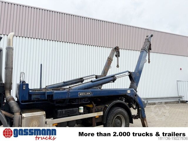 Kiepwagen Mercedes-Benz Axor 1824 AK 4x4, Tele-Absetzer,