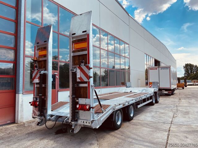 Remolque de plataforma baja Möslein T 4 VB F  4 Achs Tieflader- Anhänger, Neufahrzeug
