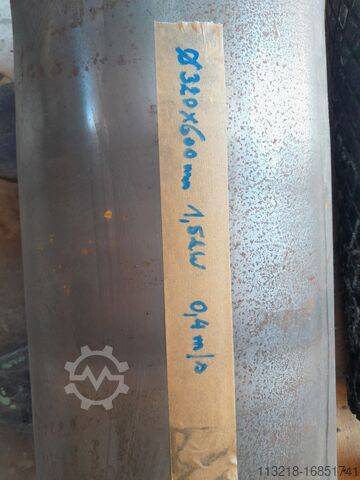 Trommelmotoren 600x250 en 600x320 mm Rulmeca 600 x 250