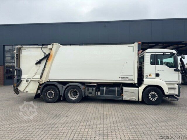 Kamion za odvoz smeća MAN 28.320 6x2 TGS Faun Vario II 524 V19