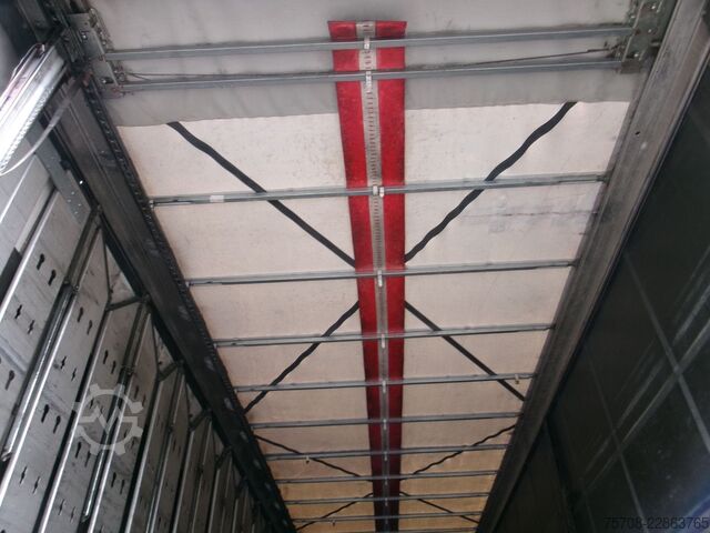 Open semitrailer with tarp KÖGEL Mega Orten SafeServer 2in1*Hubdach*Enteisung*SAF