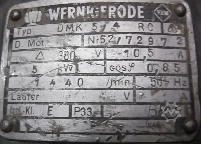 Electric motor 5 kW 1440 Rpm VEM DMK5/4RA