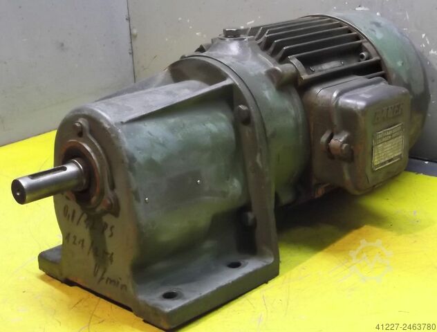 Tandwielmotor 0,55/0,9 kW 127/254 tpm Bauer DP1841/146kX