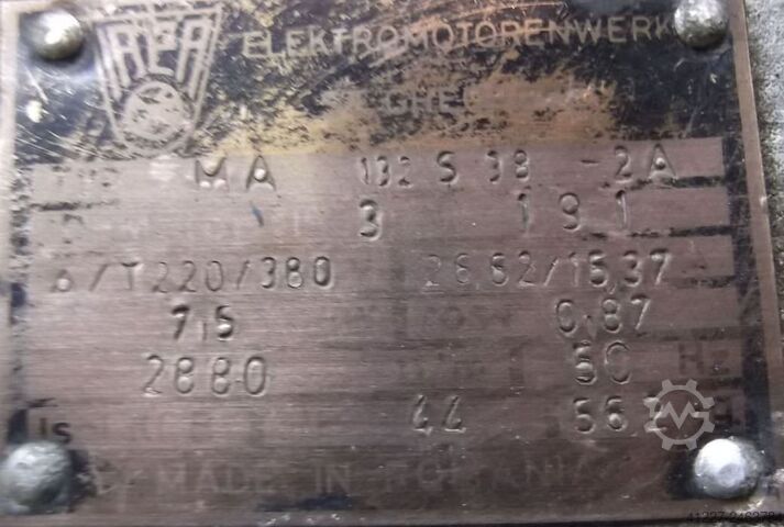 Silnik elektryczny 7,5 kW 2880 obr/min IAEA MA 132S38-2A