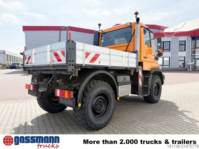 Speciallastbil Unimog U 300 4x4, Kipper, VarioPilot, Kommunalhydraulik,