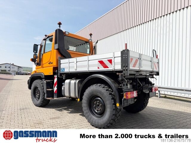 Speciallastbil Unimog U 300 4x4, Kipper, VarioPilot, Kommunalhydraulik,