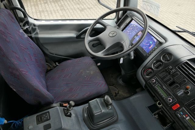 Billenőplatós teherautó MERCEDES-BENZ 1828 Absetzkipper Meiller Blattgefedert