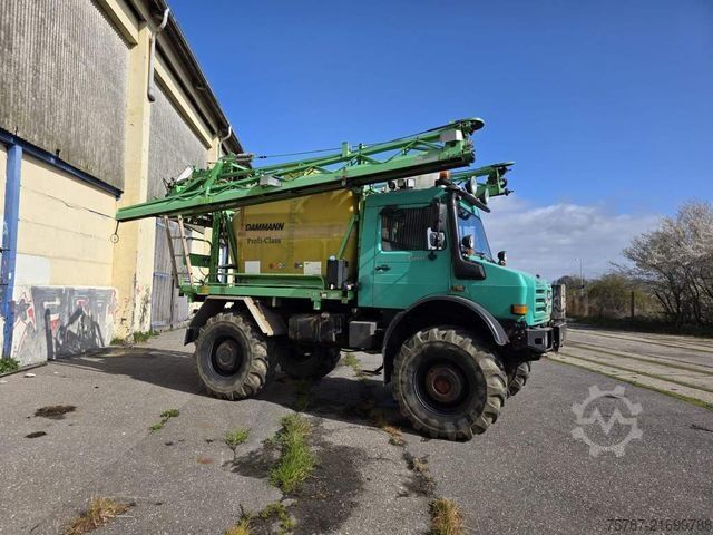 Truck chassis UNIMOG U5000 4x4 Chassis, Standklima, 4374/45