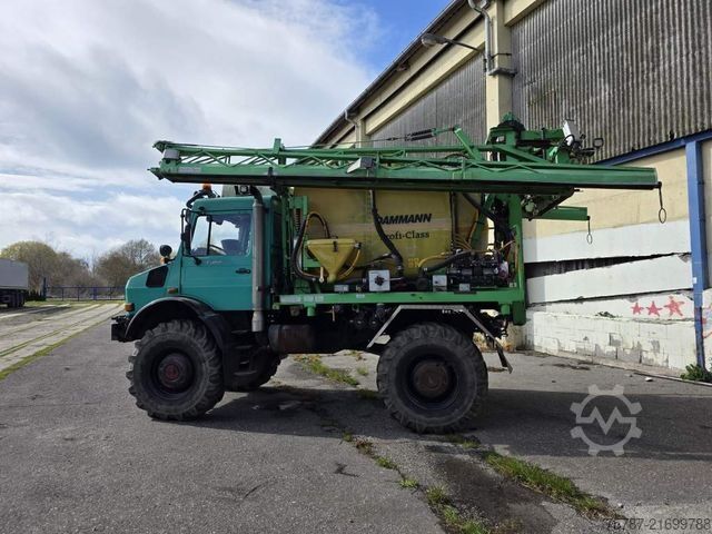 Truck chassis UNIMOG U5000 4x4 Chassis, Standklima, 4374/45
