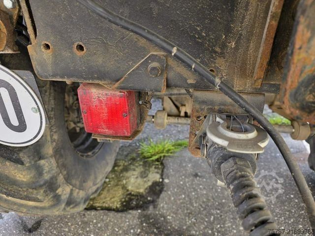 Truck chassis UNIMOG U5000 4x4 Chassis, Standklima, 4374/45