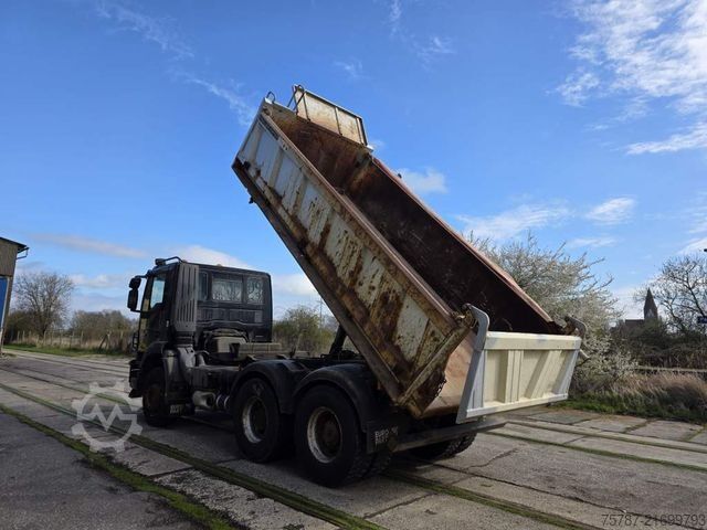 Three-sided tipper truck IVECO AD260T45 6x4 3-Seitenkipper + Winterdienstvorr.