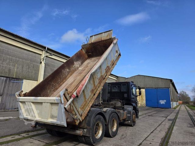 Three-sided tipper truck IVECO AD260T45 6x4 3-Seitenkipper + Winterdienstvorr.