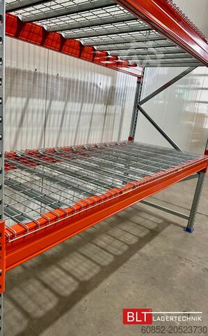 Palette Auflagegitter für Palettenregale 270x110 cm ,1000kg pro Gitter , 3-Teilig