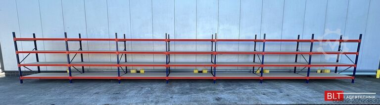 Breed rek ca. 57 lfm. Weitspannregale H: 200 cm T: 80 cm , 400 kg Fachlast , 4 Ebenen