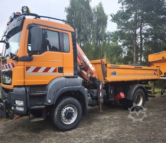 Outros MAN TGS 18.320 4x4 BL Kran Funk Winterdienst