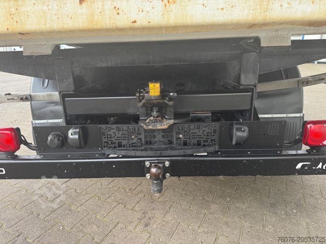 Furgão basculante FUSO 7 C 18 Kipper Meiller Kran Palfinger PK 7000