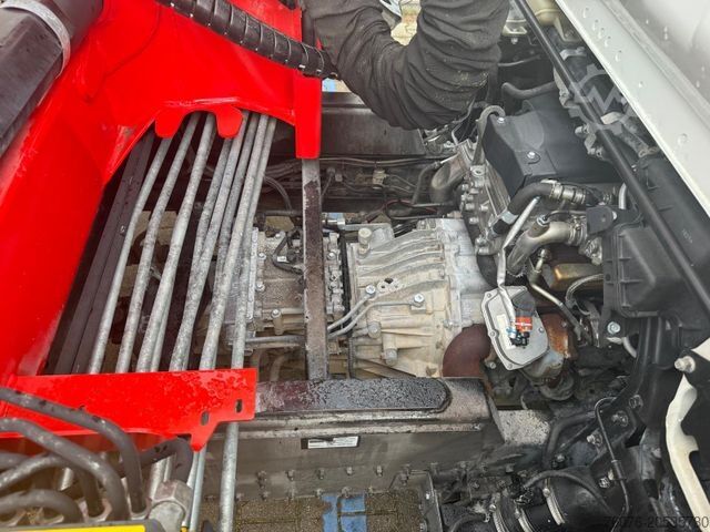 Furgão basculante FUSO 7 C 18 Kipper Kran Palfinger PK 7000 Greifer