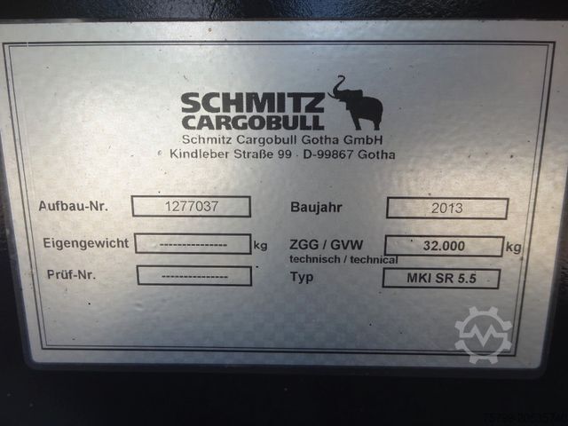 Camião basculante MERCEDES-BENZ 3240 Axor MKI SR 5.5 Muldenkipper 8x4