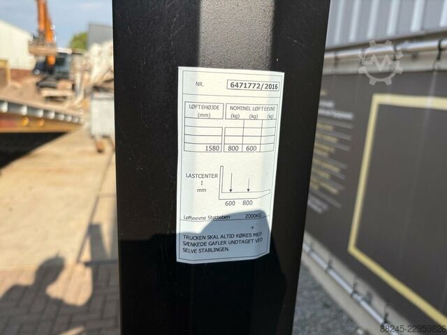 VS-23130 Elektrische stapelaar BT SWE080L initiele lift BT SWE080L