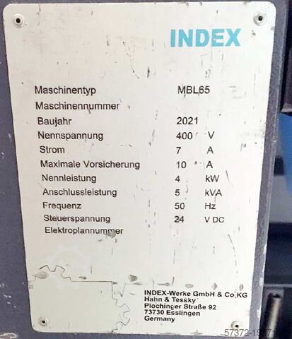 Stangenlader Index MBL65.4200