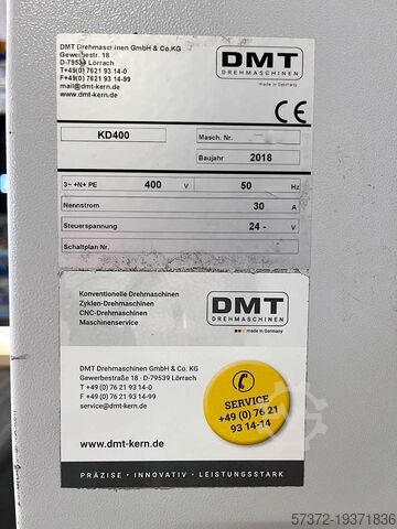 DRAAIMACHINE DMT KD 400 TWIN