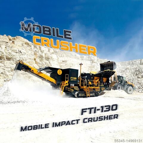 FABO Mobile crushing plant  FTI-130