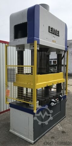 Hydraulisk press, fyrpelarpress 100 t Eitel