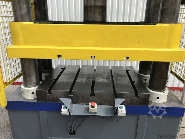 Hydraulisk press, fyrpelarpress 100 t Eitel